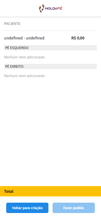 Parcial do rascunho